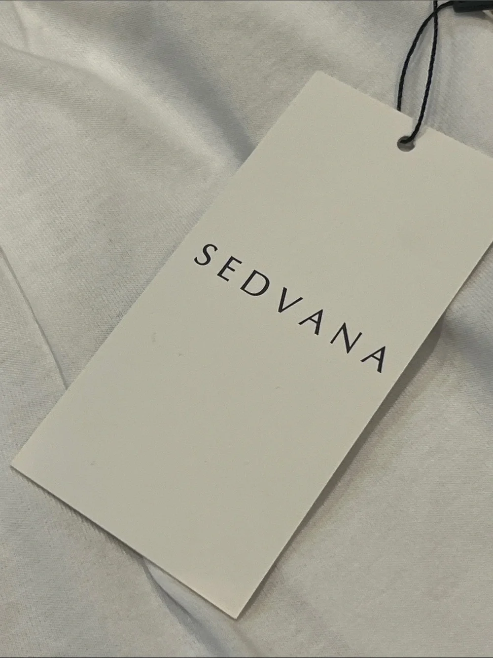 NWT Sedvana Swedish White Elastic Waist Lounge Shorts Cotton & Modal Comfy Relax - Picture 3 of 13